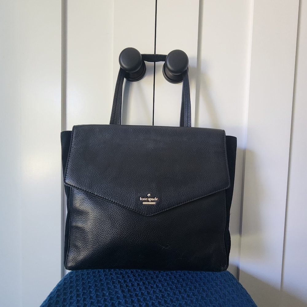 Kate Spade EUC leather and suede purse